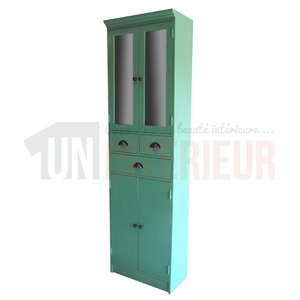 Colonne salle de bain sur-mesure en pin massif 80cm