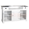 Comptoir de bar ou meuble bar en pin massif 180cm - Chester