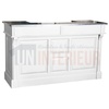 Comptoir de bar ou meuble bar en pin massif 180cm - Chester